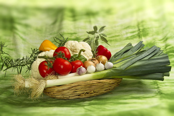 Verschiedene Gemuesesorten