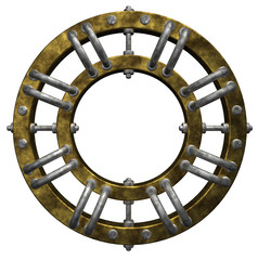 steampunk installation