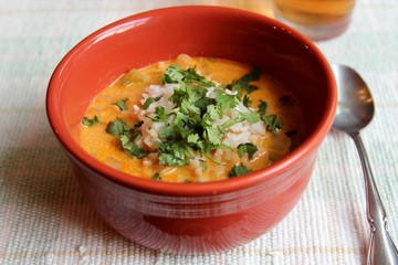 Thai curry soup