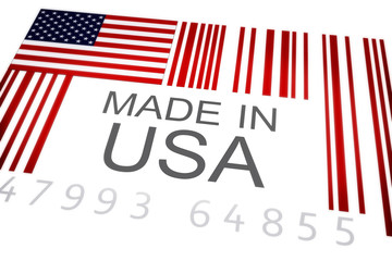 Product bar code of the US