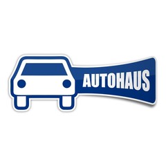 sticker auto autohaus 1
