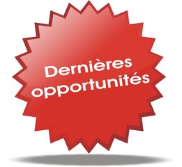 étiquette dernières opportunités