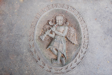 Intricate architecture at Armenian Church  in Chennai India