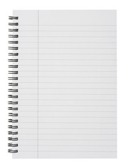 blank notebook