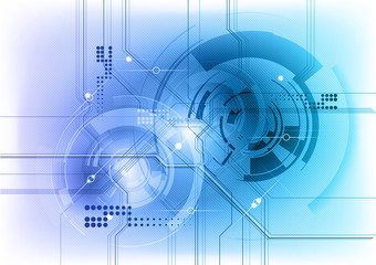 Obraz premium tech background