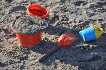 giocare con la sabbia