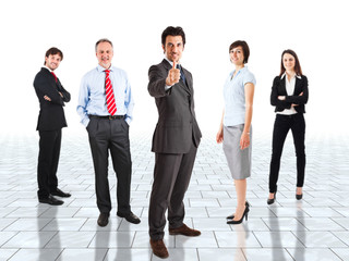 Obraz premium Business team