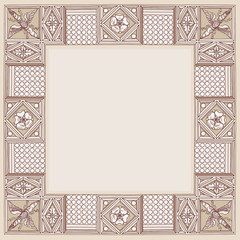 Obraz premium Cornice entablature - hand draw sketch doric architectural order