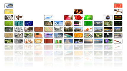 multimedia lcd television background