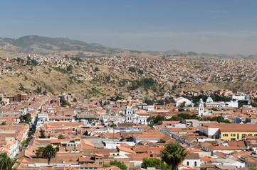 Fototapeta na wymiar Ameryka Południowa - Boliwia, Sucre