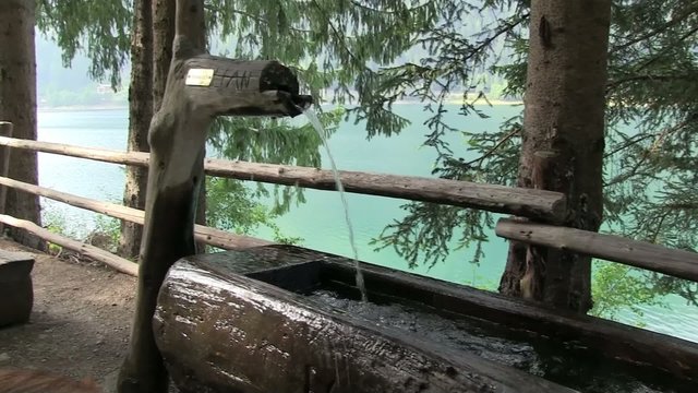 fontana val d'ultimo trentino dolomiti