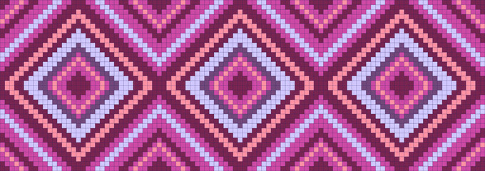 seamless abstract ethnic ornament