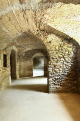 old cave in historic building