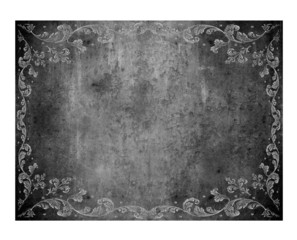 background with floral decorations