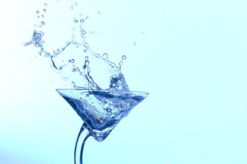 blue fresh  cocktail