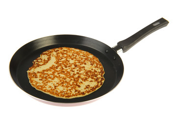 Baking pancakes