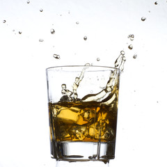 Whisky and ice