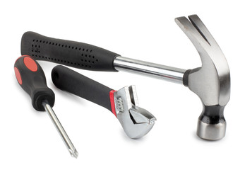 Tools in white