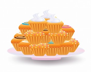 Muffins and cup cakes
