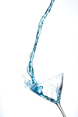 Splashing  cocktail