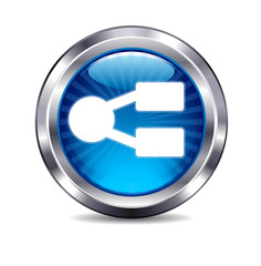 Network connection Internet button Icon