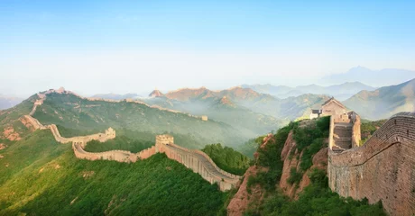 Deurstickers Chinese Muur Grote muur van China