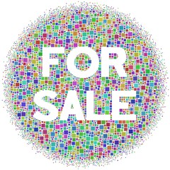 For Sale. Mosaic of 5105 squares