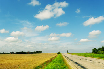 Country road.