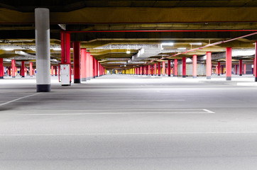 mall underground parking