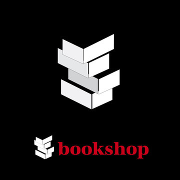 Logo bookshop # Vector