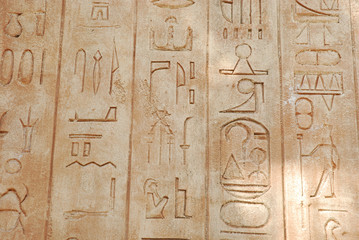 Hieroglyphs & cuneiform