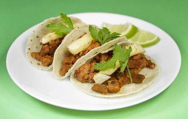Mexican Pastor Style Tacos