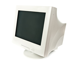 old CRT monitor
