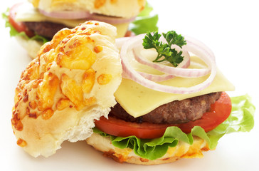 Tasty hamburgers