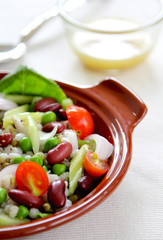 Bean & grains salad