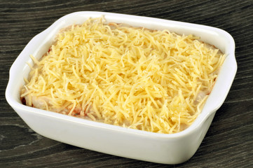 La préparation des lasagnes