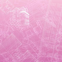 Abstract architectural background