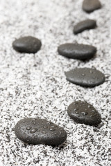 Fototapeta na wymiar Grey sand