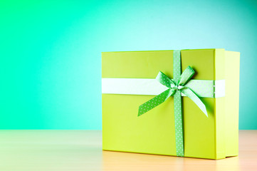 Celebration concept with gift boxes