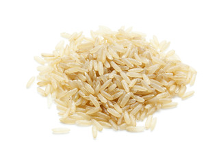 Langkornreis isoliert