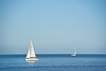 Fototapeta na wymiar Segeln - Sailing