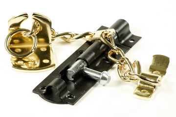 security chain and bolt