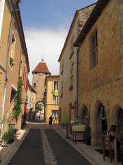 Fototapeta na wymiar Miejscowości Saint-Macaire; Gironde; Aquitaine