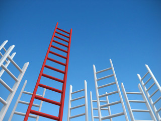Success ladder © Sashkin