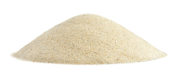 Pile of beach sand