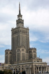Fototapeta premium Palace of Culture in Warsaw - Poland