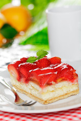 Erdbeerkuchen