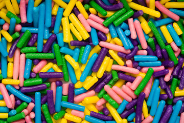 Fototapeta na wymiar Colorful sprinkles