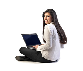 Naklejka premium E-business