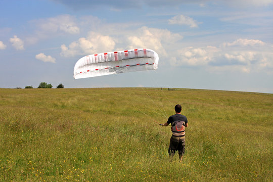 power kite flying